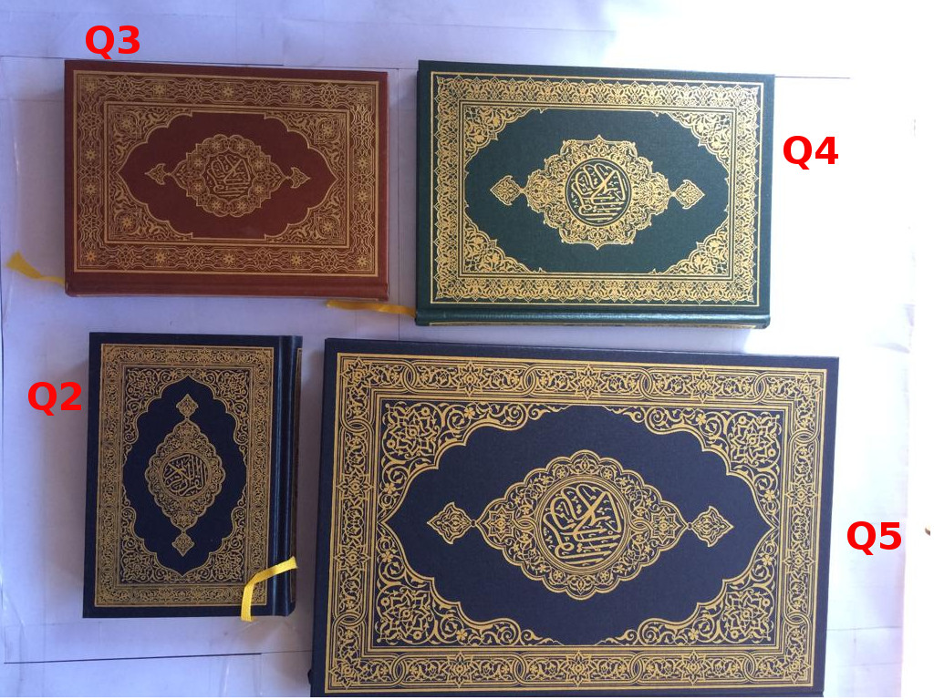 Perbandingan Ukuran Mushaf  Al Qur’an Madinah